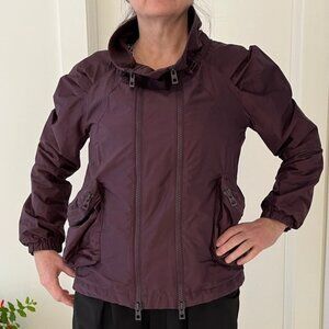 Adidas By Stella Mccartney Double Zip Funnel Neck Jacket Athleisure Designer